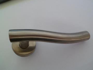 Poignée de porte en acier inoxydable et accessoires tels que, Enlèvement ou Envoi, Neuf, Inox