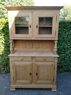 Prachtige antieke massief grenen volhouten buffet kast, Huis en Inrichting, Ophalen, Gebruikt, 100 tot 150 cm, 200 cm of meer