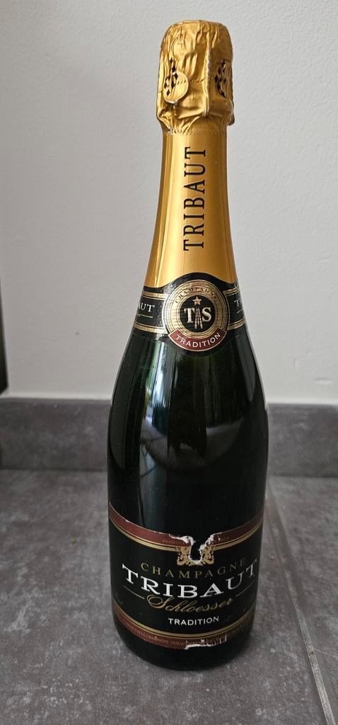 Champagne Tribaut Schloesser Tradition Brut – 75cl, Verzamelen, Wijnen, Champagne, Frankrijk, Ophalen of Verzenden