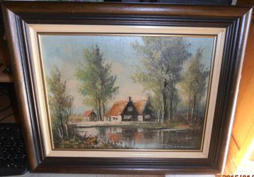 Schilderij op doek beschikbaar voor biedingen