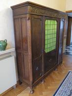 zwarte kast fijn afgewerkte houtstructuur, Ophalen, 150 tot 200 cm, 150 tot 200 cm, 25 tot 50 cm