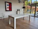 Schitterende witte tafel HULSTA design 210/270cm, Ophalen, Gebruikt