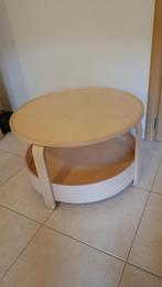 Salontafel IKEA Borgeby, Huis en Inrichting, Tafels | Salontafels, 50 tot 100 cm, Rond, Zo goed als nieuw, Minder dan 50 cm