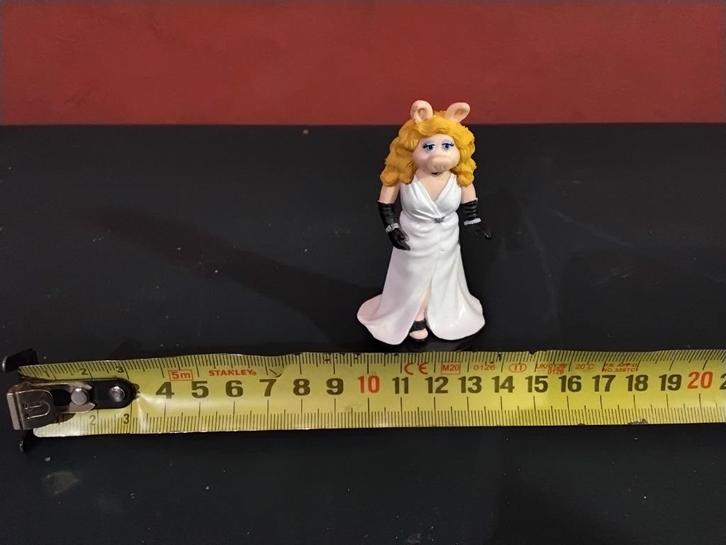 Figuurtje Miss Piggy Muppet Show, Verzamelen, Poppetjes en Figuurtjes, Zo goed als nieuw, Ophalen
