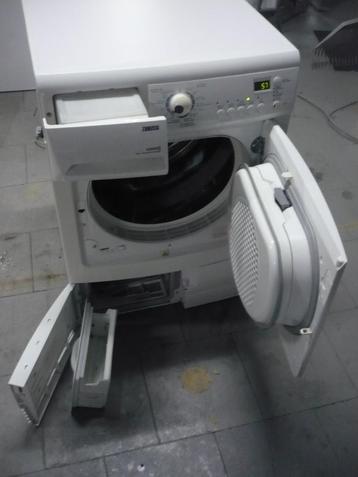 Condens droogkast met Warmtepomp, Elektronische apparatuur, 6 tot 8 kg, Ophalen, Condens, Anti-kreukfase