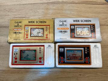 Game&Watch Mickey Mouse + Fire Attack, boîtes *neuves! disponible aux enchères