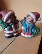 Kerstvrouwtje en kerstmannetje en kerstbeer, Ophalen, Zo goed als nieuw