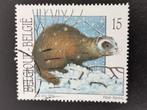 Belgie 1992 - kleine zoogdieren - Bunzing, Ophalen of Verzenden, Gestempeld