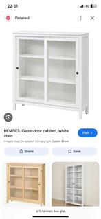 Glas deur kast, Huis en Inrichting, Kasten | Buffetkasten, Ophalen, Glas