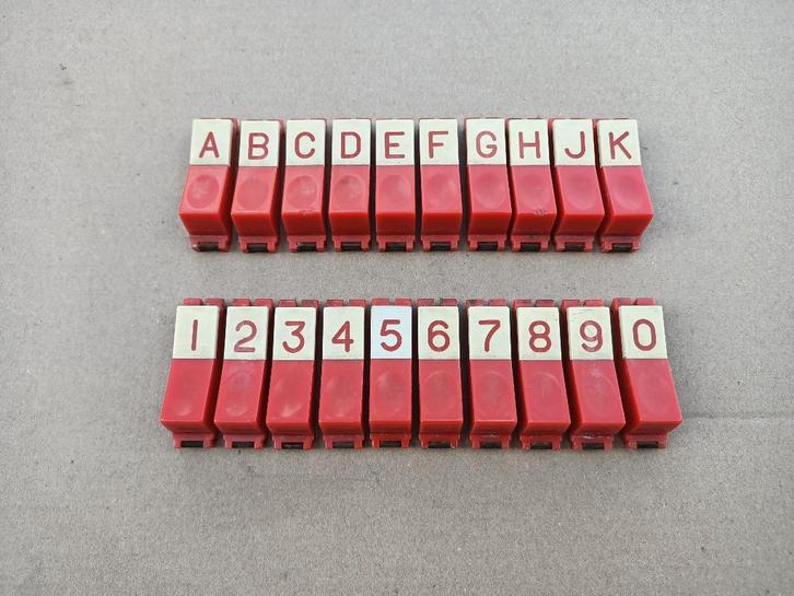 Druktoetsen (Set) Seeburg AY/ Q100 (1960) jukebox, Verzamelen, Automaten | Jukeboxen, Seeburg, Verzenden