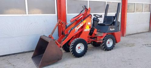 Fuchs F853H minishovel (bj2006) met kenteken F 853 H, Zakelijke goederen, Machines en Bouw | Kranen en Graafmachines, Wiellader of Shovel