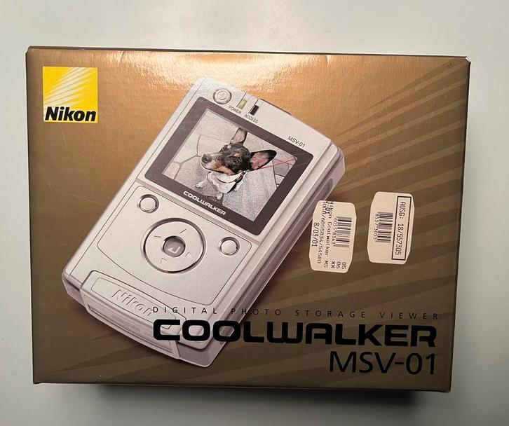 Nikon Coolwalker MSV-01 en parfait état, TV, Hi-fi & Vidéo, Appareils photo numériques, Comme neuf, Reflex miroir, Nikon, Enlèvement