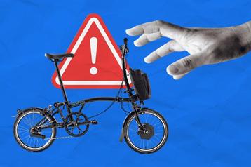 Pas op voor fraudeur met “Brompton C Line Black Edition Bicy beschikbaar voor biedingen