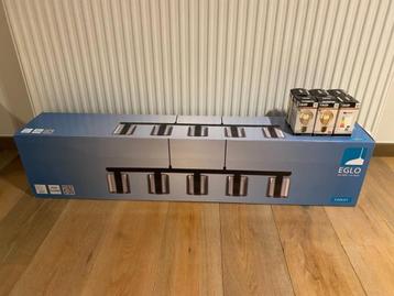 ONGEBRUIKTE Industriële hanglamp Cadley 5 x 28 W E27, met/zo beschikbaar voor biedingen