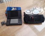 PSP + 3 jeux +NINTENDO DS LITE JEUX LES DEUX SON EN BON ÉTAT, Ophalen, Zwart, Zo goed als nieuw, Met beschermhoes of tas