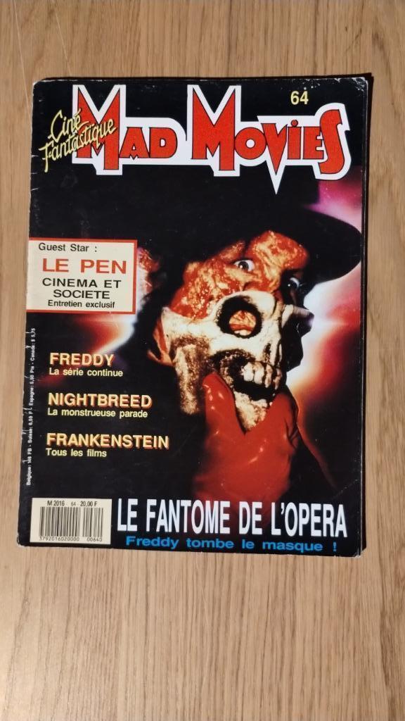 Revue BAD MOVIES n.64 - Ciné Fantastique - 1990, Boeken, Film, Tv en Media, Gelezen, Vakgebied of Filmindustrie, Ophalen