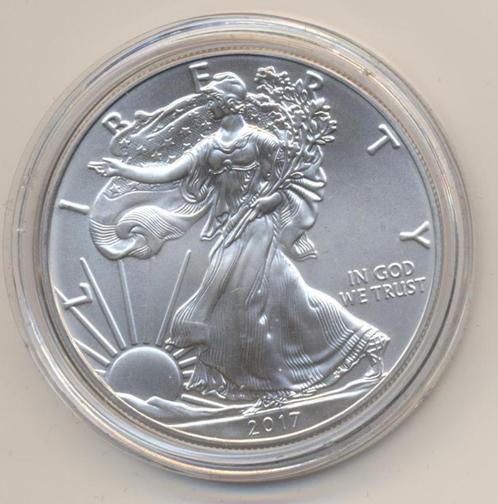 American eagle 1 ounce 2017, Postzegels en Munten, Edelmetalen en Baren, Zilver, Ophalen of Verzenden