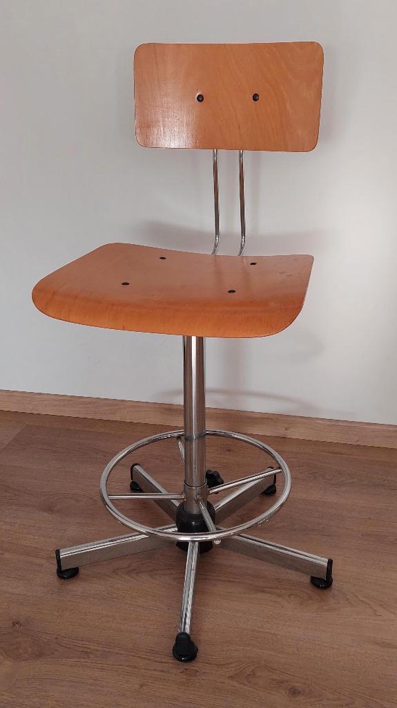 Bureaustoel, Huis en Inrichting, Bureaustoelen, Gebruikt, Bureaustoel, Beige, Ophalen