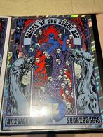 Queens of the Stone Age foil poster Antwerp 2023, Nieuw, Poster, Artwork of Schilderij, Ophalen