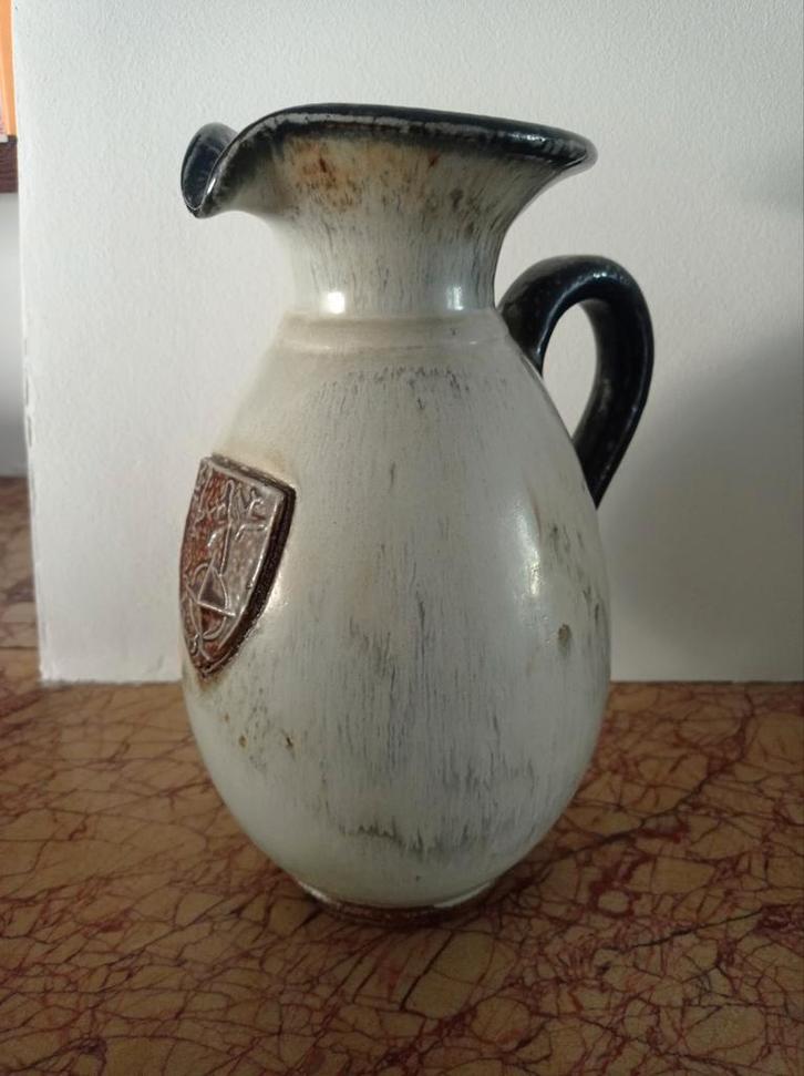 Guérin vaas met zoutglazuur, Antiek en Kunst, Antiek | Vazen, Ophalen of Verzenden