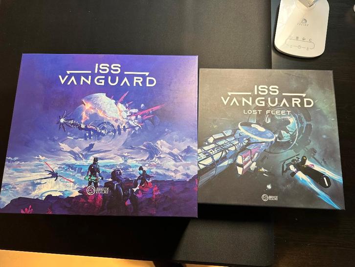 ISS Vanguard — Gamefound Edition + Lost Fleet, Hobby en Vrije tijd, Gezelschapsspellen | Bordspellen, Zo goed als nieuw, Een of twee spelers