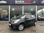 Nissan Pixo Pixo 1.0i/64000KM/AIRCO/GARANTIE 12MOIS, Auto's, Nissan, Stof, Zwart, 996 cc, Bedrijf
