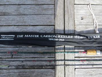 Shakespeare Carbon Kevlar Winkle Picker/feedertje + molen beschikbaar voor biedingen