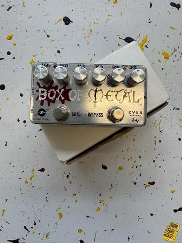 Zvex Box of Metal Vexter High-Gain Distortion Pedal beschikbaar voor biedingen
