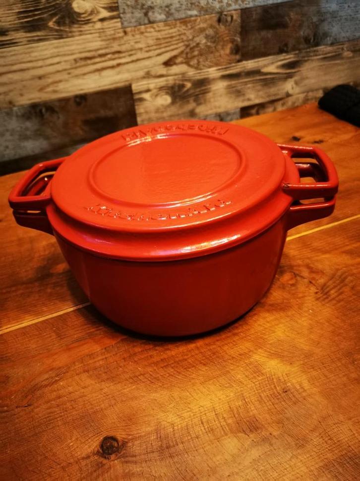 Kitchenaid stoofpan, Huis en Inrichting, Keuken | Potten en Pannen, Ophalen of Verzenden