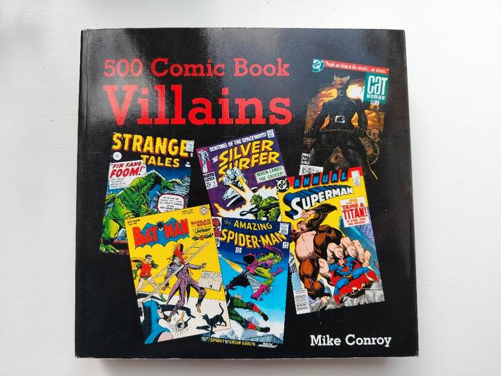 500 Comic Book Villains, Boeken, Strips | Comics, Zo goed als nieuw, Eén comic, Amerika, Ophalen of Verzenden