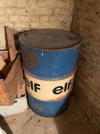 benzinevat ELF (leeg...), Antiek en Kunst, Ophalen
