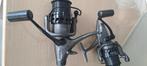 2 karpmolens van fox  eos pro 10000, Watersport en Boten, Hengelsport | Karpervissen, Ophalen, Zo goed als nieuw, Molen