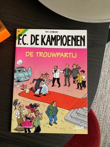 Strip F.C. De Kampioenen De Trouwpartij