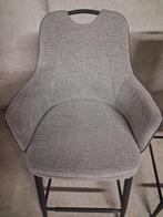 Mxsofa stof lightgrey Morris hoogte 105cm breedte 57cm, Huis en Inrichting, Barkrukken, Ophalen, Nieuw, 90 cm of meer, Metaal