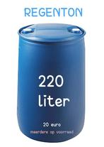 Vat - regenton - 225 Liter - 20€, 150 liter of meer, Ophalen, Zo goed als nieuw, Kunststof