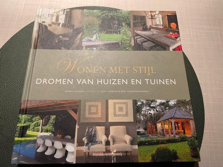 Patrick Retour - Wonen met stijl, Livres, Mode, Enlèvement ou Envoi