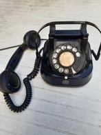 Vintage telefoon bakeliet, Telecommunicatie, Ophalen, Gebruikt, Met draaischijf