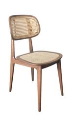 4 dex vintage trendy retro Scandinavische horeca bistro set, Huis en Inrichting, Stoelen, Ophalen of Verzenden, Nieuw, Bruin