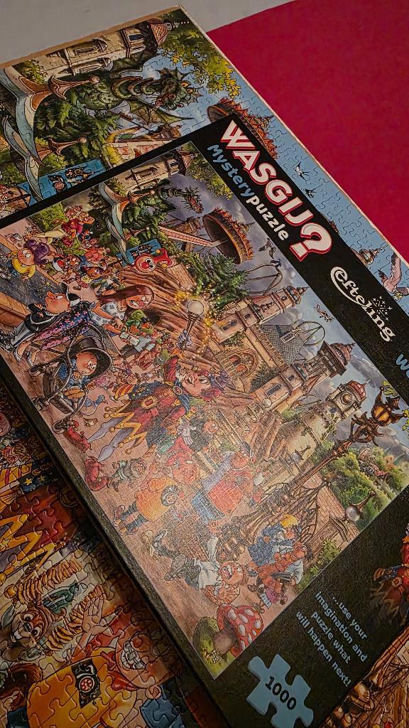 Wasgij? Puzzel Efteling, Hobby & Loisirs créatifs, Sport cérébral & Puzzles, Comme neuf, Puzzle, 500 à 1500 pièces, Enlèvement