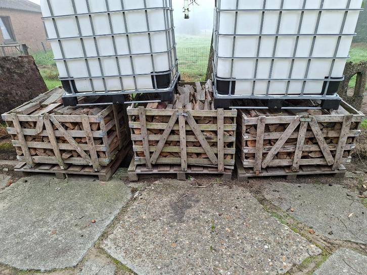 brandhout spar stook klaar, Tuin en Terras, Brandhout, Stammen, Ophalen
