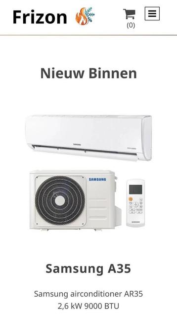 Samsung 2,6kw binnen en buitenunit beschikbaar voor biedingen