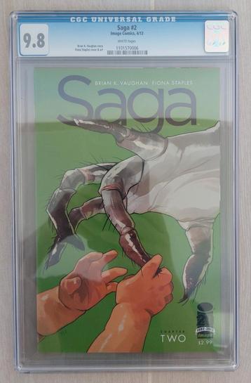 Saga 2 CGC 9.8 Image Comics 2012 