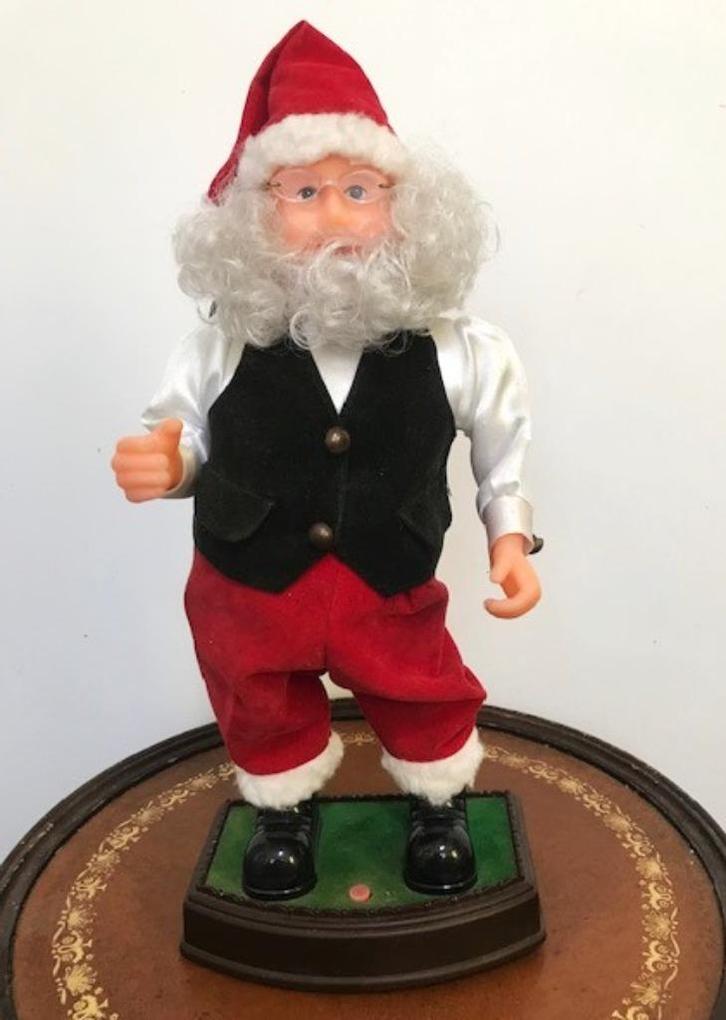 Kerstman Sportief Danst en Zingt Kerstliedjes H 40🎶😍💑😄👌, Diversen, Kerst, Zo goed als nieuw, Ophalen of Verzenden