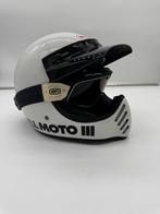 Bell Moto-3 Classic White helm met crossbril maat XL, Motoren, Ophalen, XL