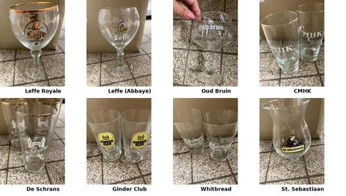Verzameling bier- & likeurglazen, Verzamelen, Biermerken, Leffe, Ophalen