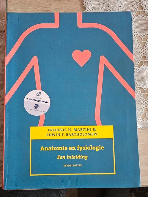 Frederic H. Martini - Anatomie en fysiologie, een inleiding, Boeken, Schoolboeken, Zo goed als nieuw, Nederlands, Ophalen of Verzenden