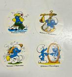 4 stickers Smurfen horoscoop, Verzamelen, Ophalen of Verzenden, Zo goed als nieuw, Overige typen
