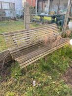 Bankje, Tuin en Terras, Terrasdelen en Vlonders, Ophalen, Gebruikt, Hout