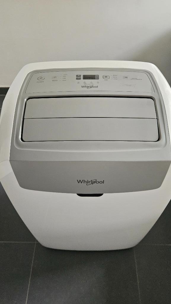 Whirlpool PACW12HP mobiele airco, Elektronische apparatuur, Airco's, Gebruikt, Mobiele airco, Minder dan 60 m³, 3 snelheden of meer