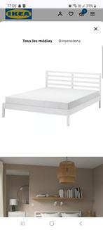 Lit 160x200, Huis en Inrichting, Slaapkamer | Stapelbedden en Hoogslapers, Ophalen, Zo goed als nieuw